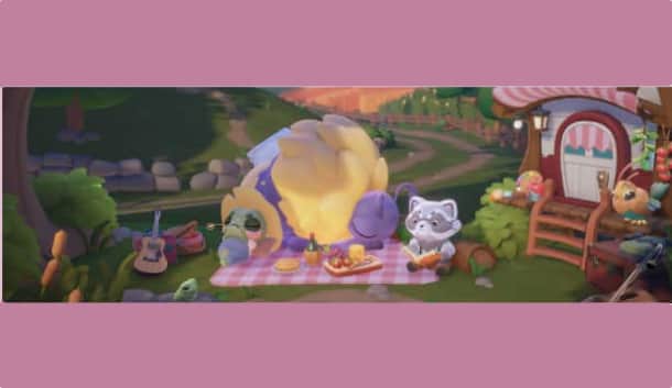 schermata di gioco che mostra la taverna in costruzione